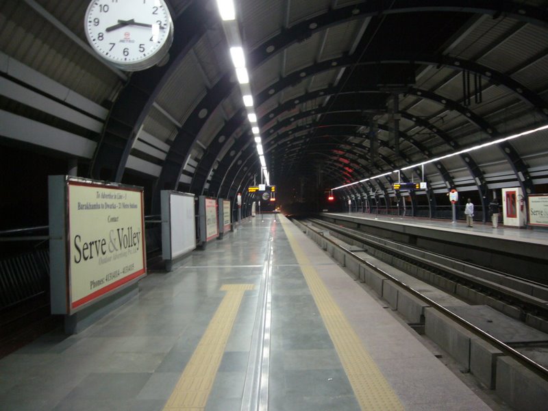 Delhi metro. New and perfect.